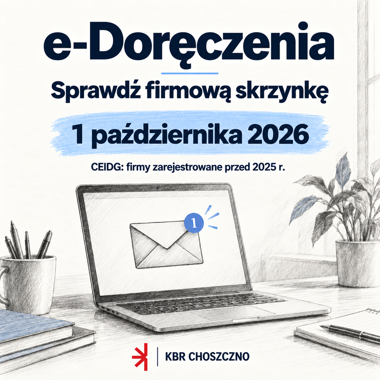 e-Doręczenia od 1 października 2026 r. Co musi zrobić przedsiębiorca?