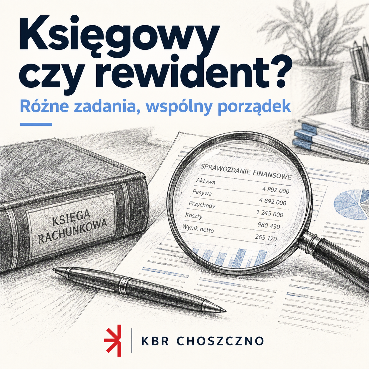 Księgowy, biuro rachunkowe i biegły rewident — czym różnią się ich zadania?
